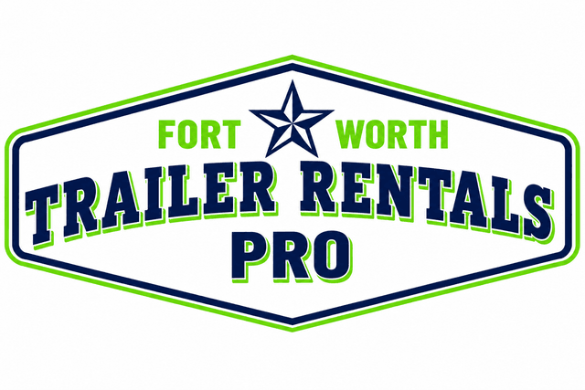 Fort Worth Trailer Rentals Pro - Fort Worth Texas Trailer Rental Company Logo - Flatbed Car Hauler Deckover Utility Trailers
